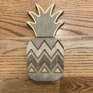 Wooden Pineapple Wall Decor